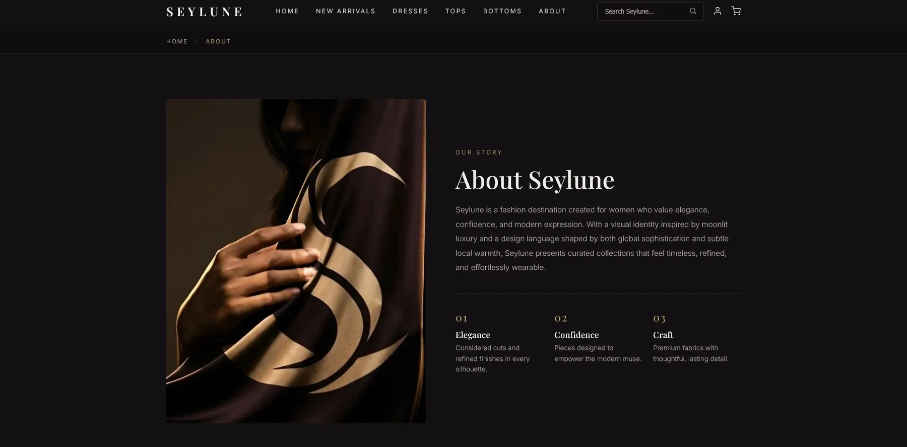 Seylune About page